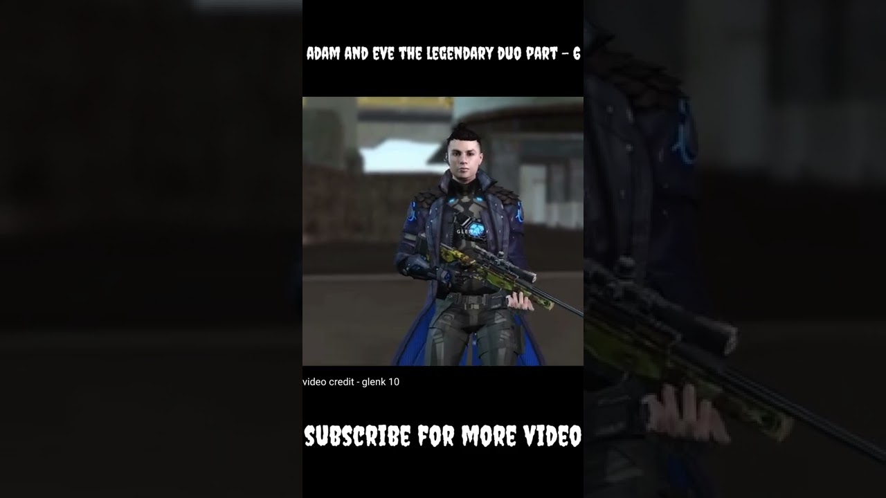 Adam and eve the legendary duo part - 6 | Garena Free Fire - #shorts #short