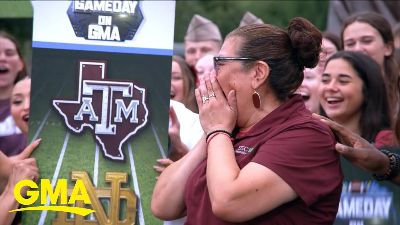 Kicking off college football season with a surprise
