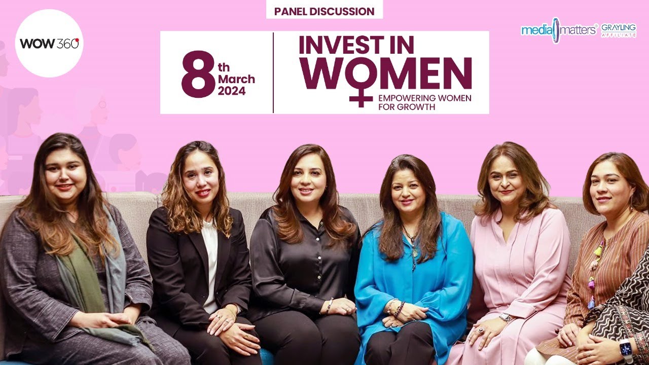 “Invest in Women - Empowering Women for Growth.” Panel discussion on recognising the role of women