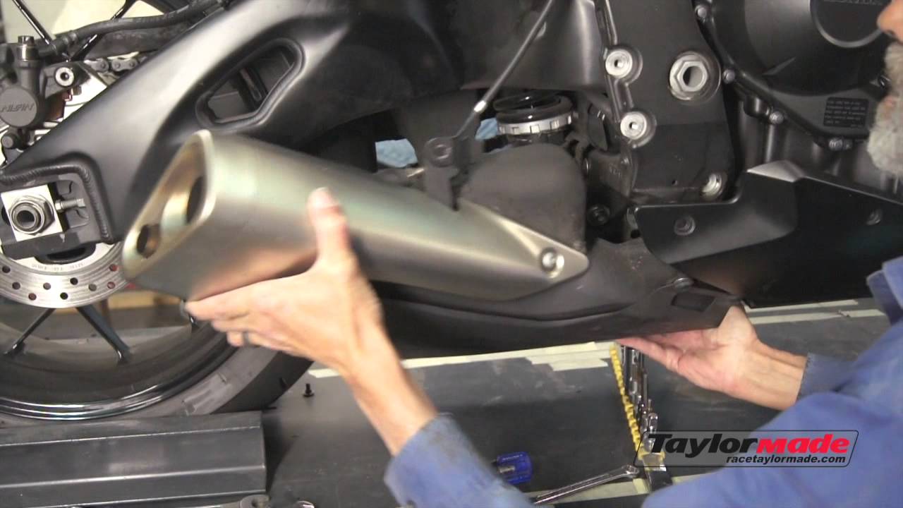 TaylorMade Racing CBR 1000rr GP2 Exhaust Install