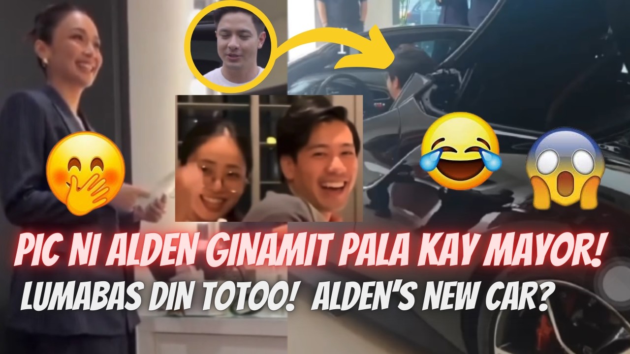 LUMABAS DIN ANG TOTOO! PIC NI ALDEN GINAMIT KAY MAYOR! ALDEN'S NEW CAR? KATHDEN PARIN! | MATTHEW 5:7