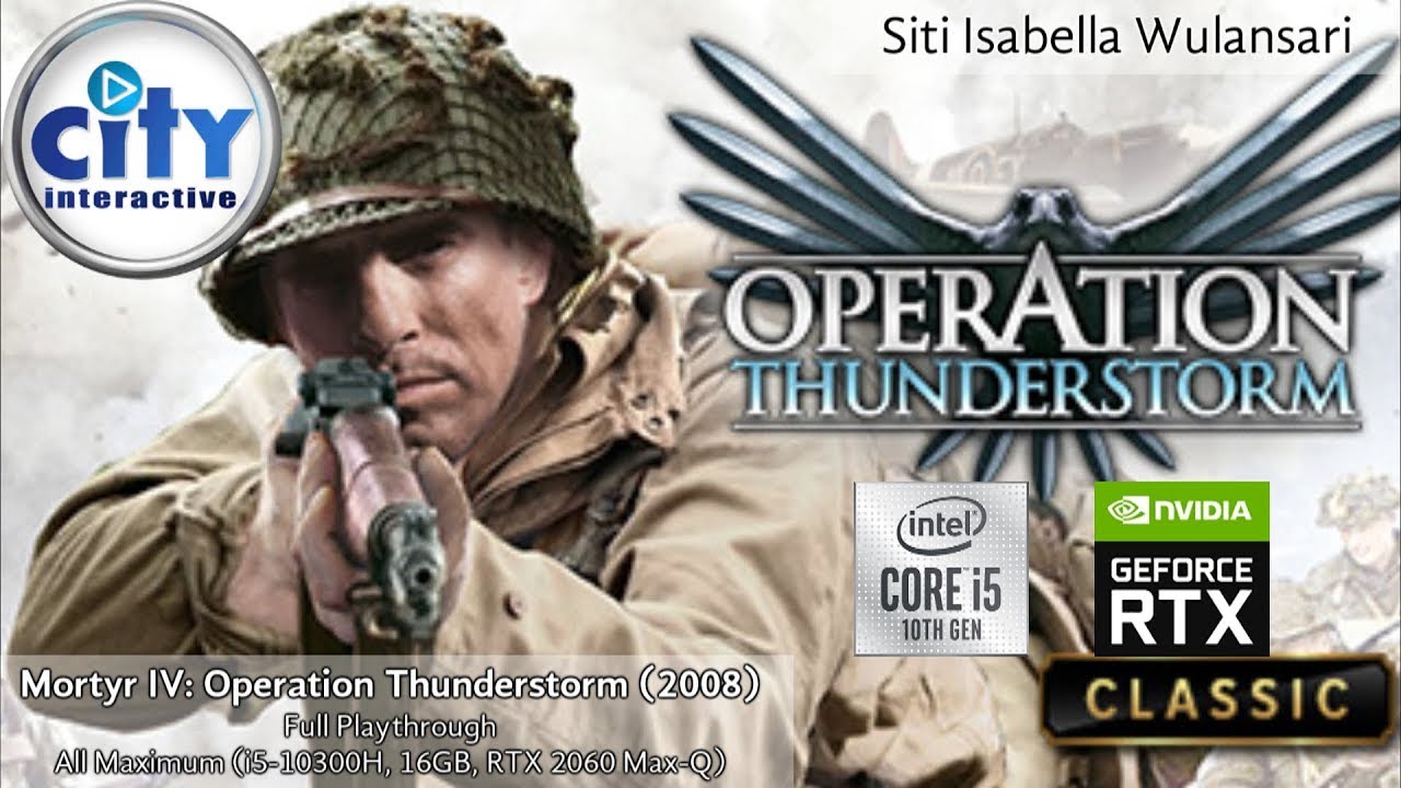 Mortyr IV: Operation Thunderstorm (PC, 2008) | Full Game Walkthrough (1080p60fps)