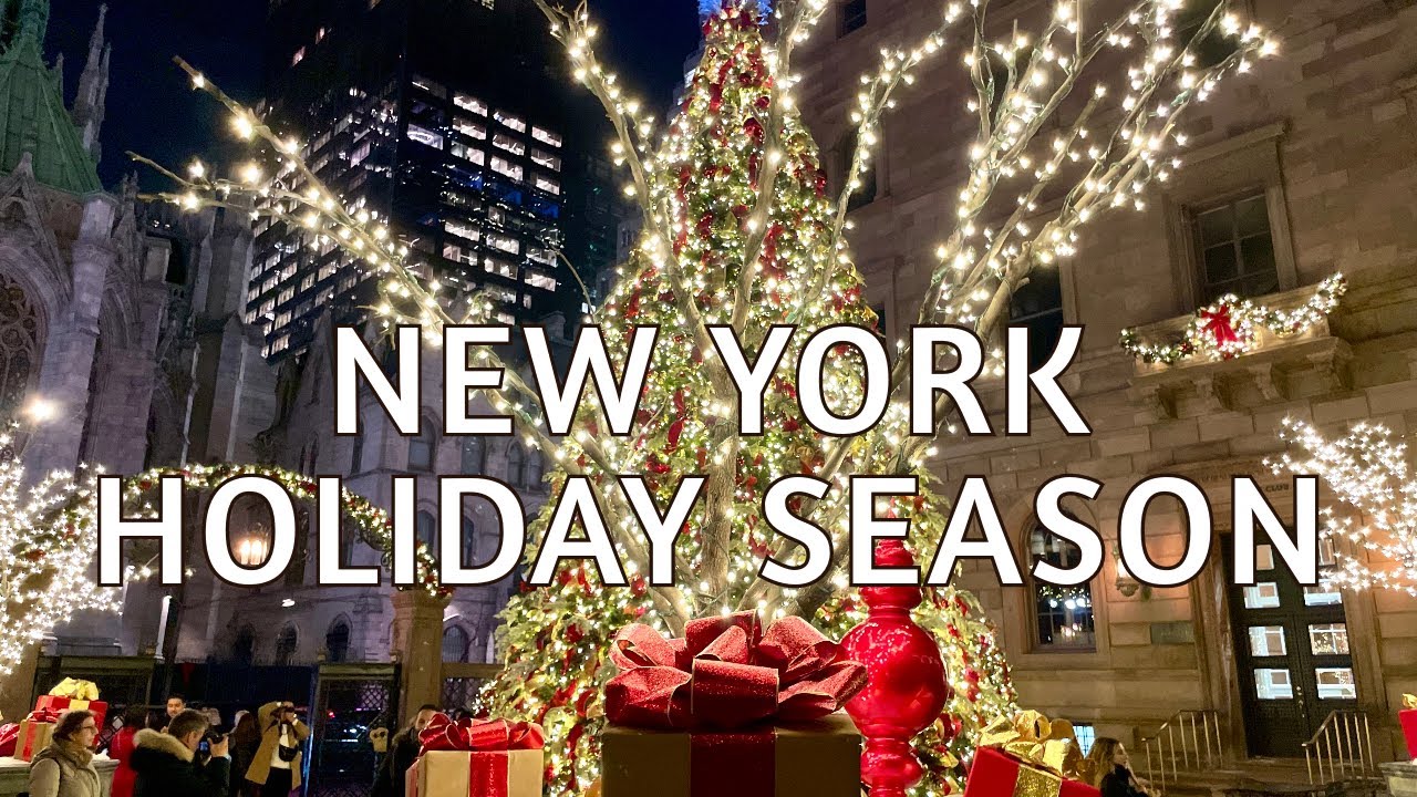 New York City Live 🗽 Holiday Season 2023, First Day of Hanukkah 🕎 (12.07.23)