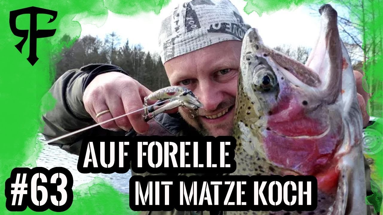 So wird`s gemacht Spoon Angeln mit Matze Koch am Forellenhof