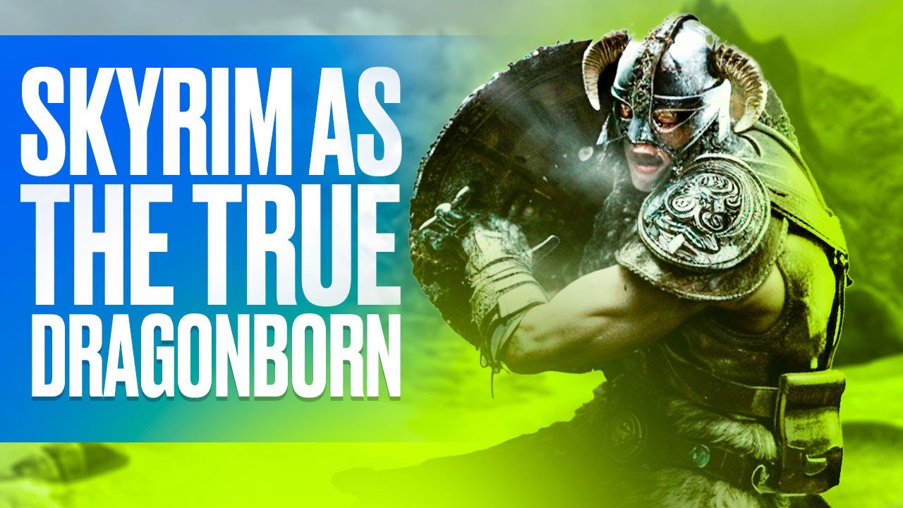 Can you beat Skyrim as the true Dragonborn?