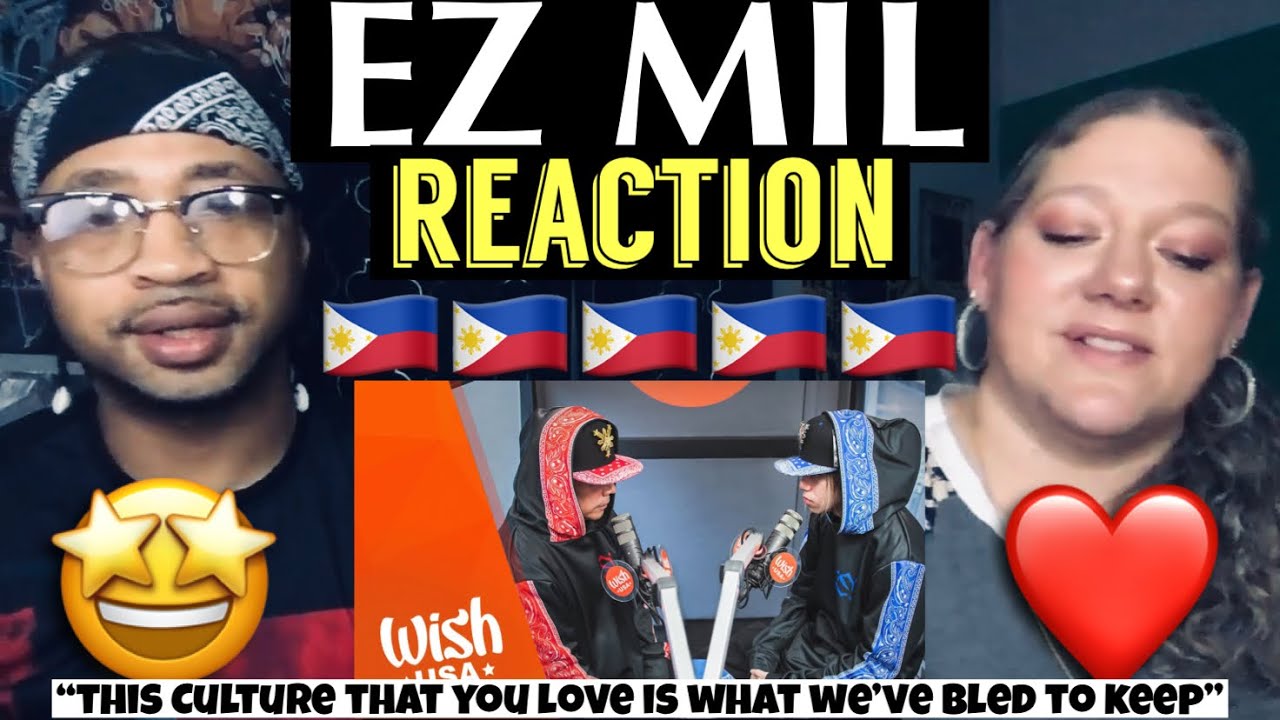 Ez Mil performs - Cultura ft. HBOM  (LIVE on the Wish Bus) #Reaction