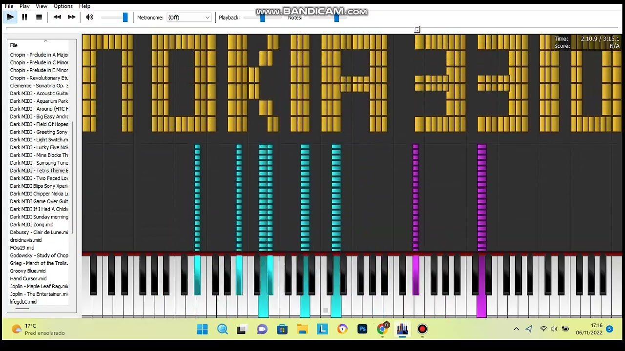 Dark Midi - Tetris Theme B