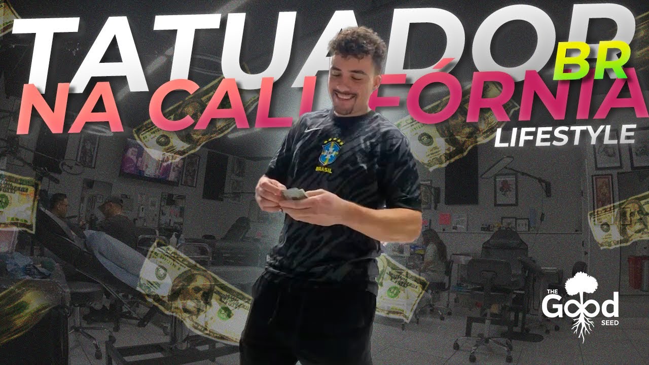 🇺🇸 Como é a rotina de um Tatuador Brasileiro na Califórnia | Lifestyle Vlog #01