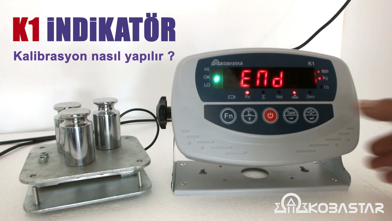 K1 İNDİKATÖR KALİBRASYONU NASIL YAPILIR ?