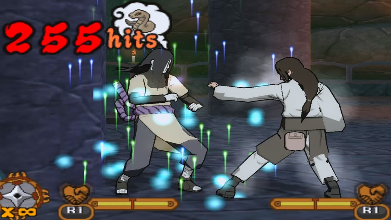 {Neji Vs Orochimaru} Naruto Shippuden Ultimate Ninja 5