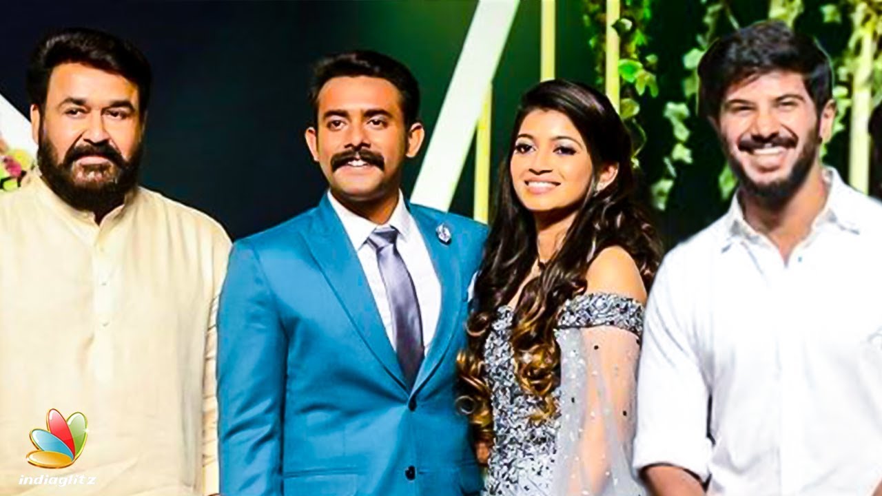 സർപ്രൈസ് നൽകി ഇക്കയും ഏട്ടനും കുഞ്ഞിക്കയും | Arjun Asokan wedding reception | Mohanlal, DQ