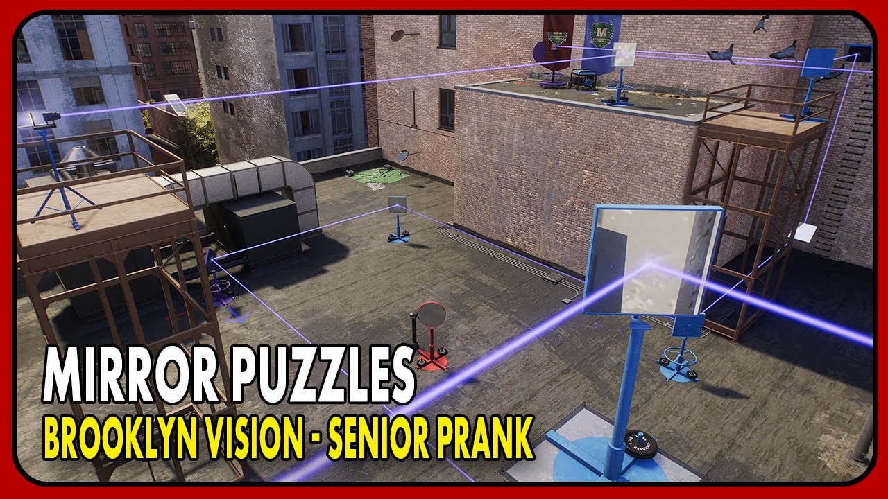 Marvel's Spider-Man 2 Mirror Puzzle Solutions | Brooklyn Vision's 'Senior Prank' Walkthrough