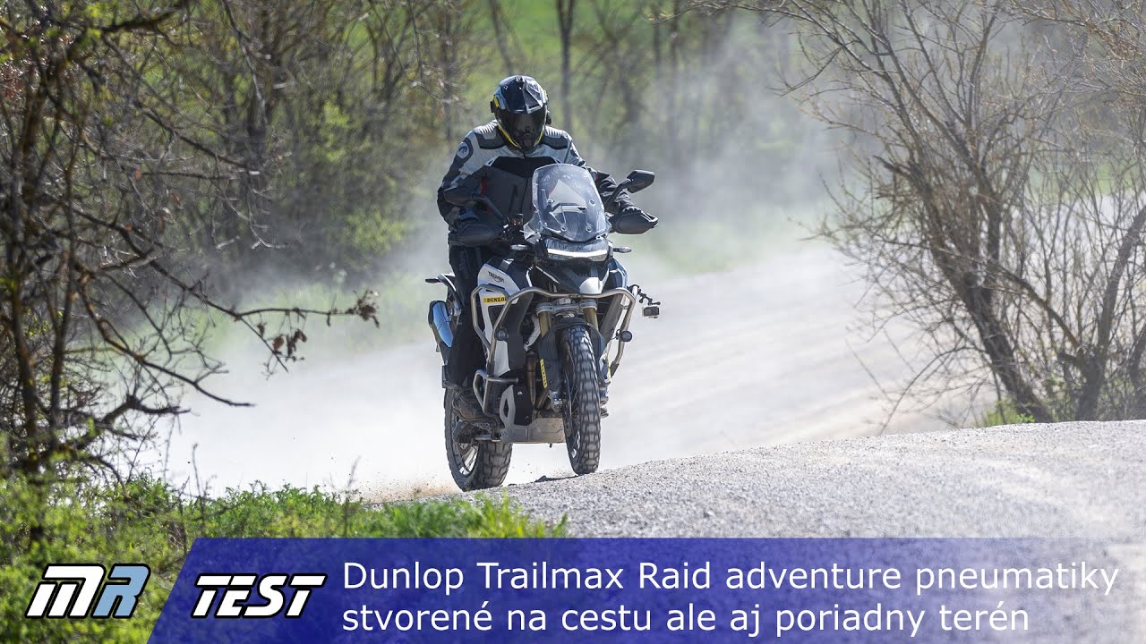 Dunlop Trailmax Raid - adventure pneumatiky stvorené na cestu ale aj poriadny terén - motoride.sk