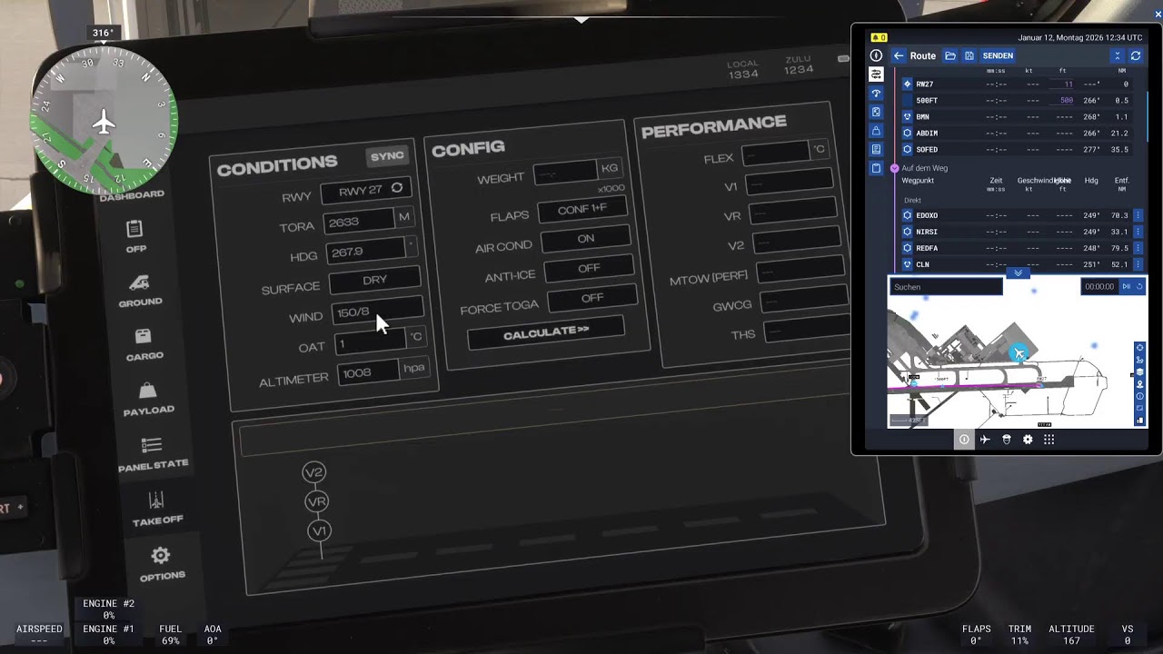 MFS xl beluga Bremen to  Heathow live