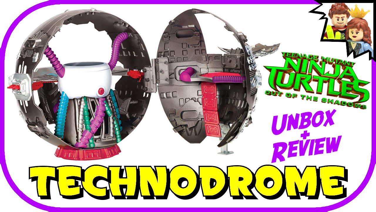 Unboxing the Technodrome!! TMNT 2 Out of the Shadows Playset Build & Review - BrickQueen