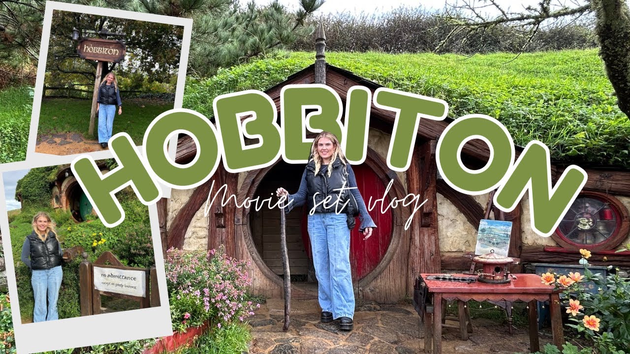 Hobbiton Movie Set Tour | A cozy solo vlog 🌿