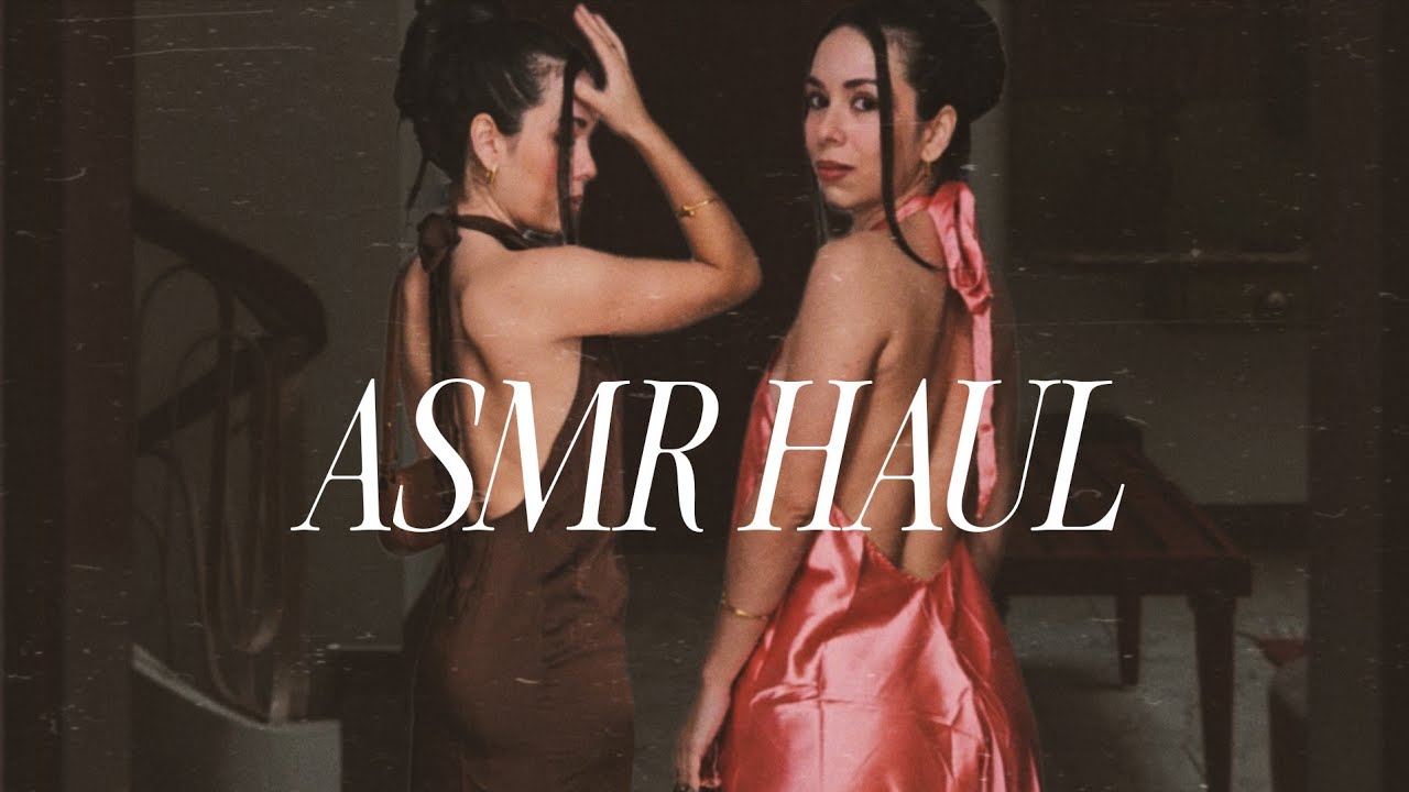 ASMR: ALIEXPRESS HAUL | SEMIJOIAS, VESTIDOS E MAIS ✨️🛍 