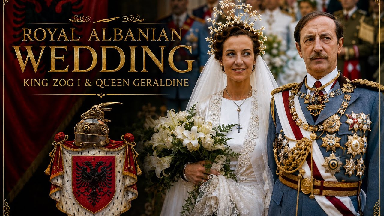 Royal Albanian Wedding - 1938 [In Color]