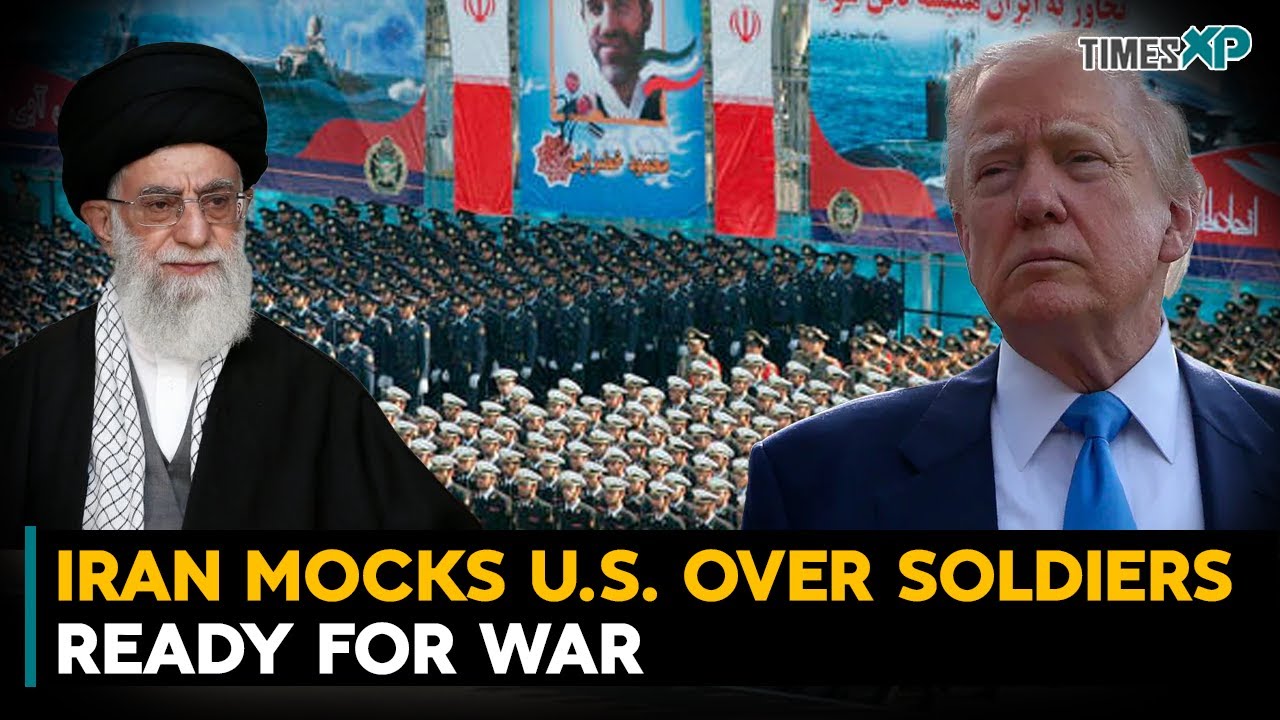 Iran Mocks U.S. Over Soldiers Ready For War| Iran-Israel War