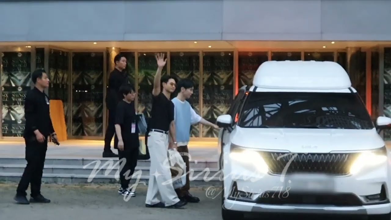 💎💙 20230625 | TAEMIN MINHO KEY leaving after SHINee World VI 태민 민호 키 기범 퇴근 샤이니월드VI 수고했어 #SHINee #샤이니
