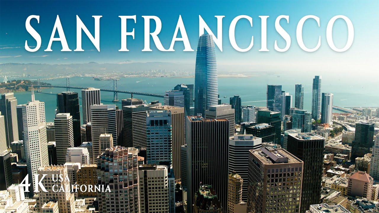 San Francisco From Above in 4K | California, USA (2026)