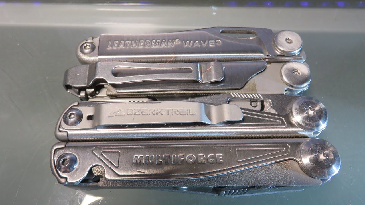 OZARK TRAIL MULTIFORCE 18-in-1 Multi-tool : The [$38] Chinese Leatherman WAVE!
