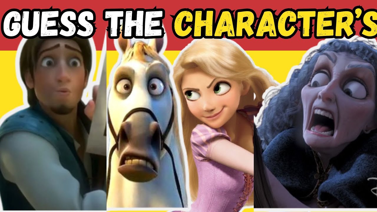 Guess Disney Tangled Movie Character by Song & Voice 🎙️🎵🔥 Rapunzel, Flynn Rider, Mother Gothel