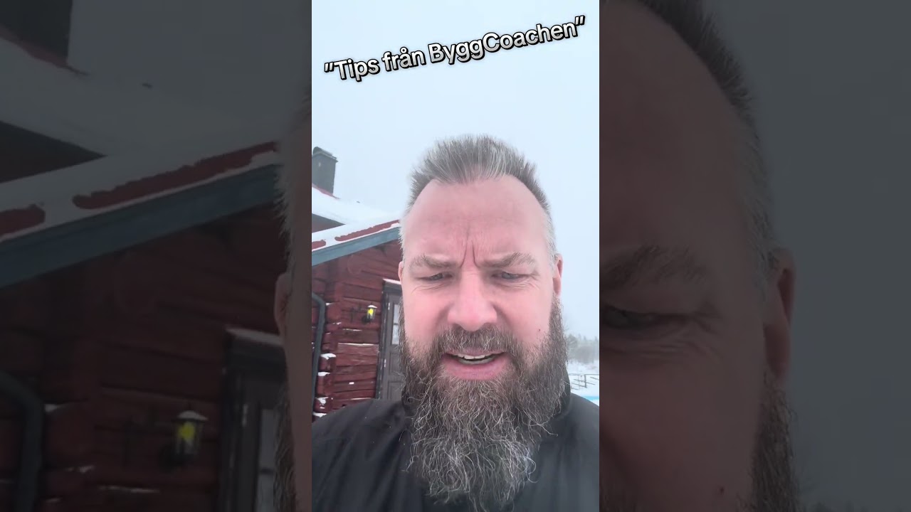 ”Tips från ByggCoachen – Kyla, snö och vinterrisker”