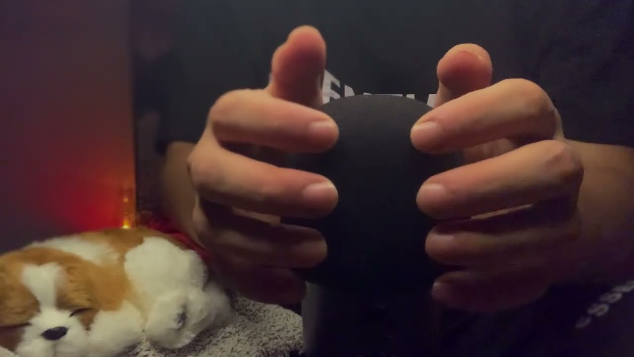 Deep Sleep ASMR | Soothing Ocean Waves + Gentle Mic Scratching + Airplane White Noise (No Talking)