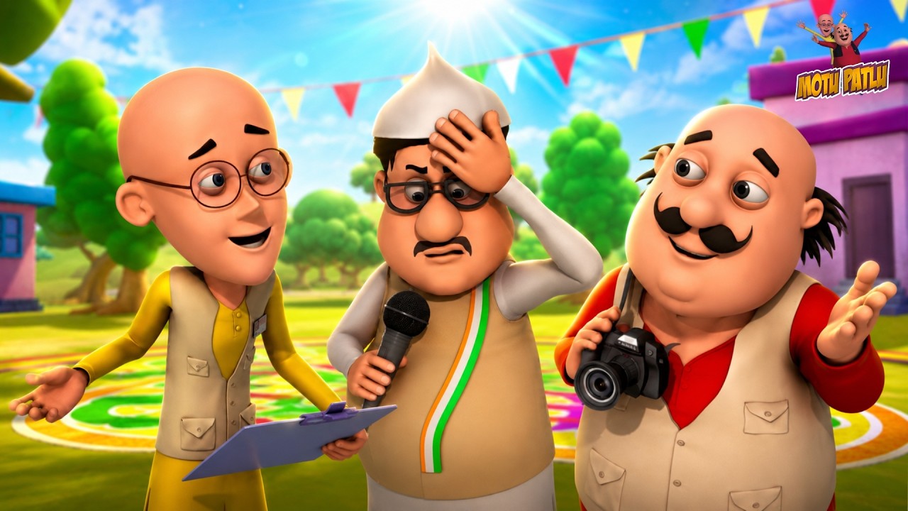 Motu Patlu Ki नई Reporter Job! | Motu Patlu | मोटू पतलू