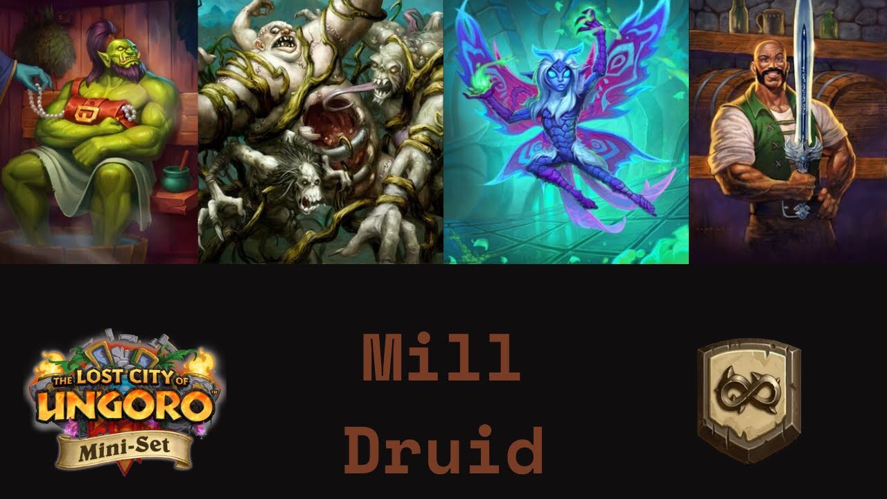 Mill Druid, Good And Fun Deck! (Hearthstone Wild)