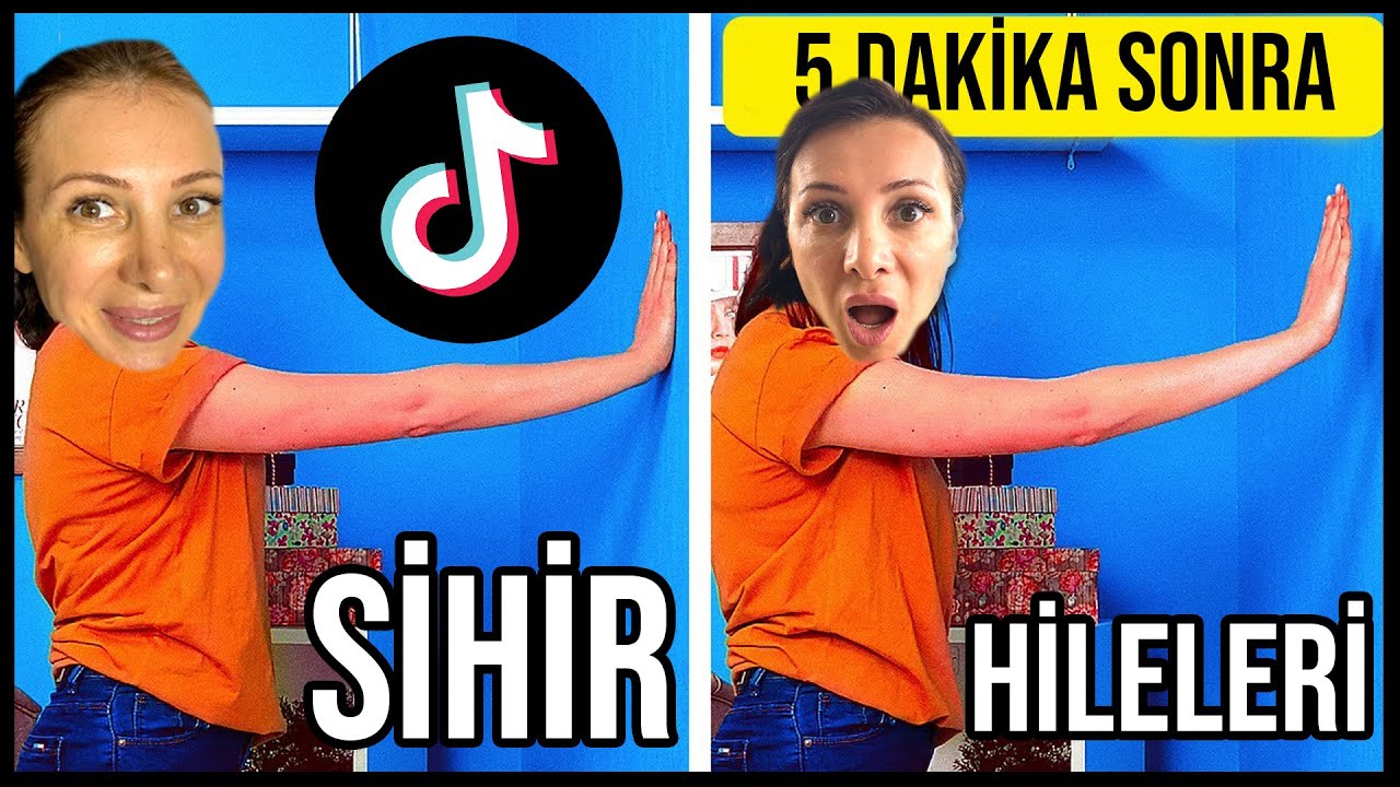 TikTok SİHİR HİLELERİNİ DENEDİK! **ÇALIŞIYOR!  İNANDILAR** Dobişko Tv