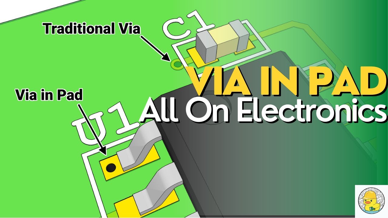 Использование переходных отверстий в контактных площадках в ваших проектах