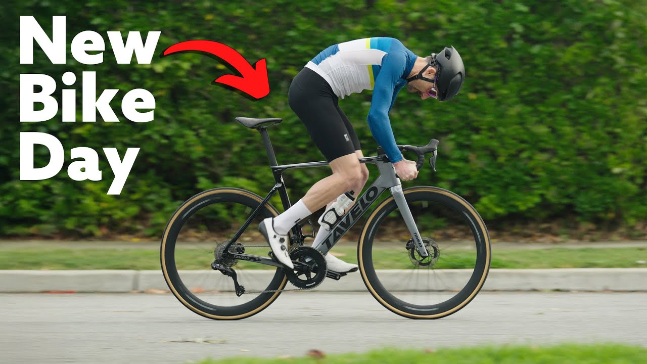 Мой новый гоночный велосипед