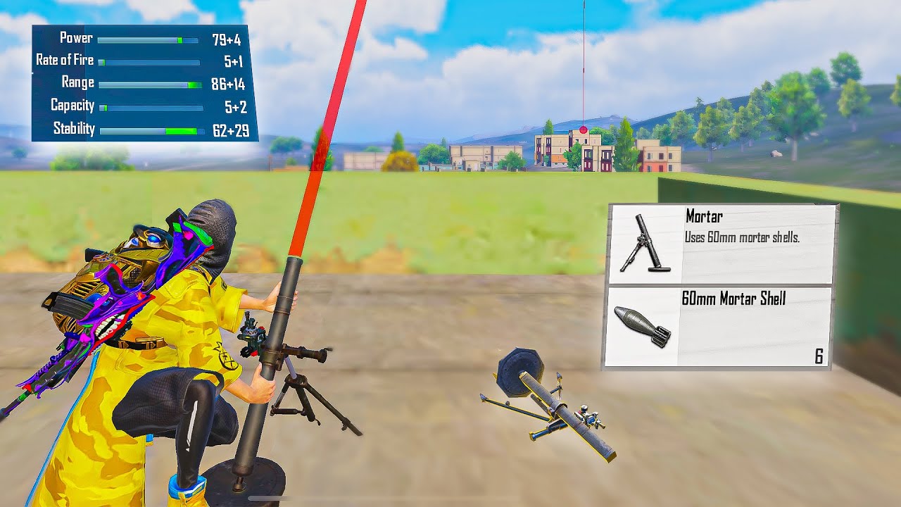 Новая мортира в PUBG Mobile 4.0 😲 Советы, секреты, тест урона и руководство по дальности ✅