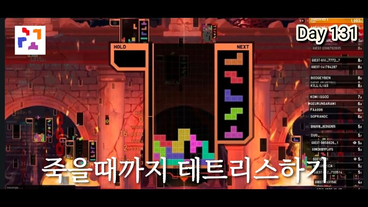 테트리스 131일차