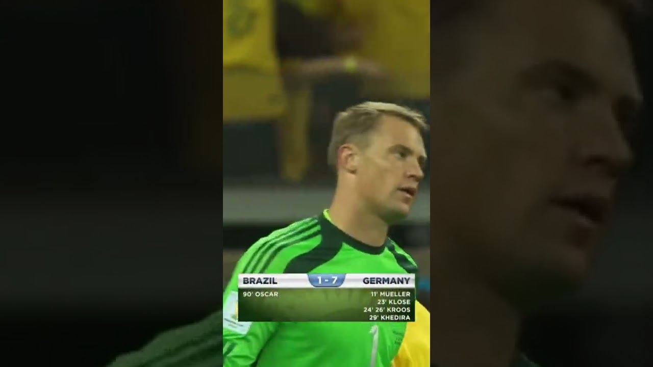 Germany Vs Brazil 7-1 😔😭