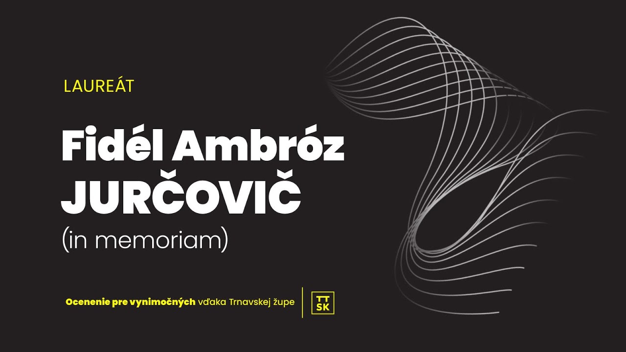 Páter Fidél Ambróz Jurčovič -Cena Slobody Antona Srholca
