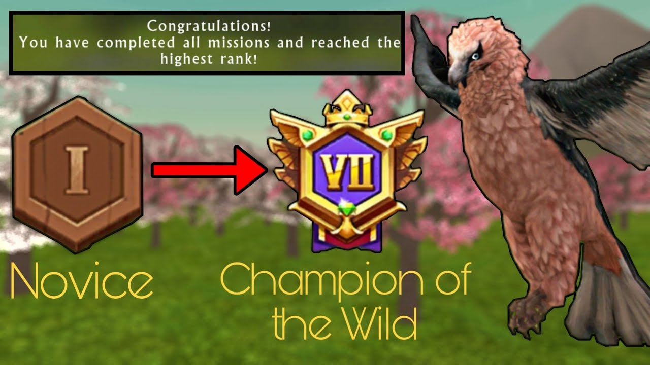 WildCraft: I Became Champion Of The Wild | Max Rank | Get Cubs In The Family [Mission]