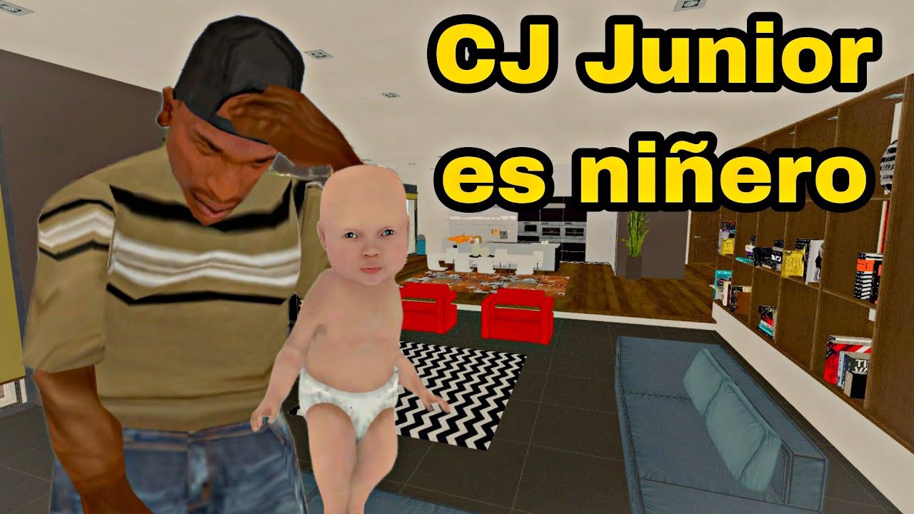 CJ Junior trabaja de ni&ntilde;ero - GTA : San Andreas loquendo.