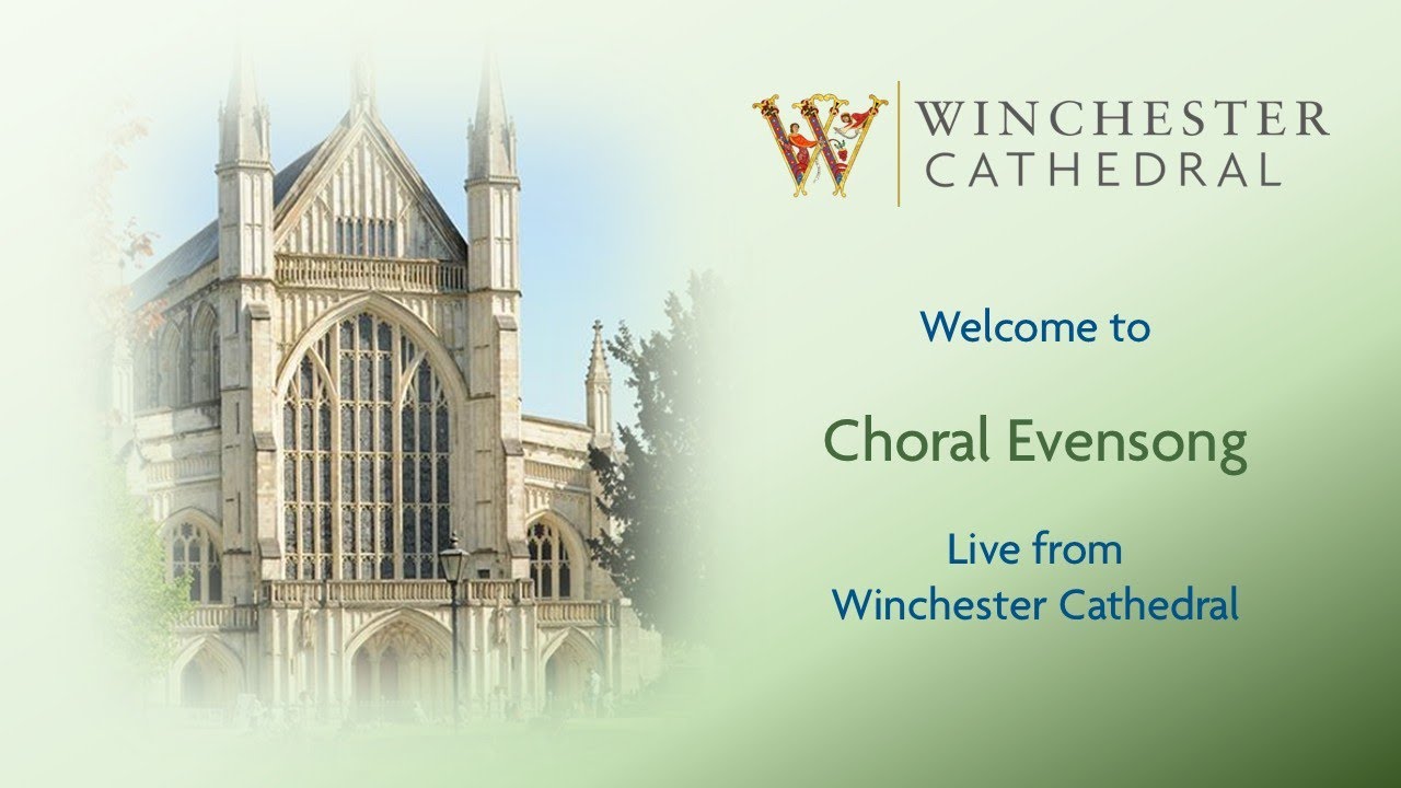 02-13-26 Choral Evensong live from Winchester Cathedral. 🇺🇦