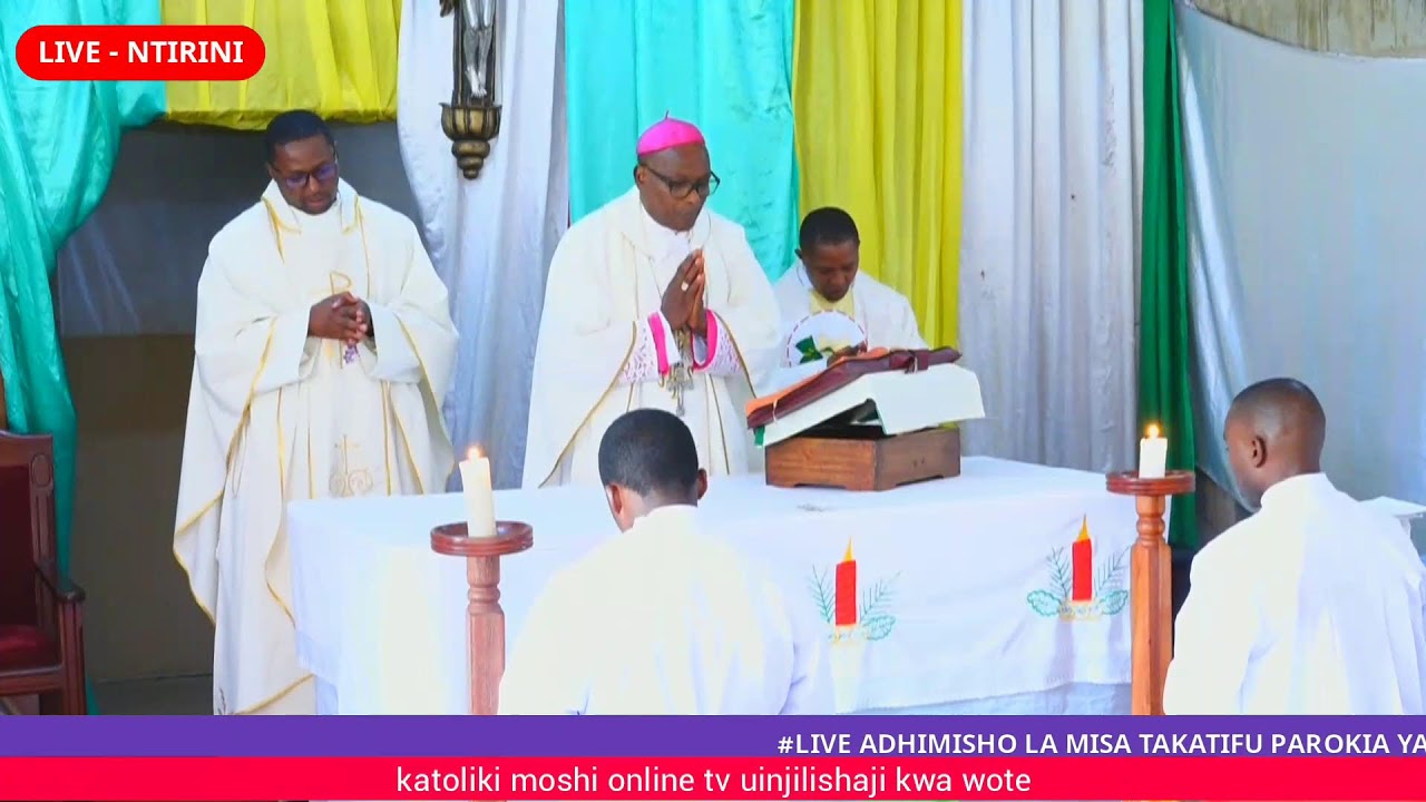 #LIVE ADHIMISHO LA MISA TAKATIFU PAROKIA YA WAT. PETRO MITUME NTIRINI