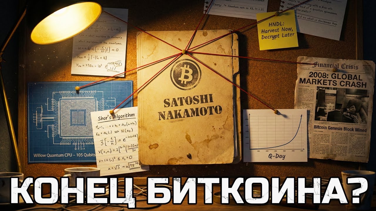 ВЗЛОМ БИТКОИНА? КАК КВАНТОВЫЙ компьютер заберет $120 миллиардов.