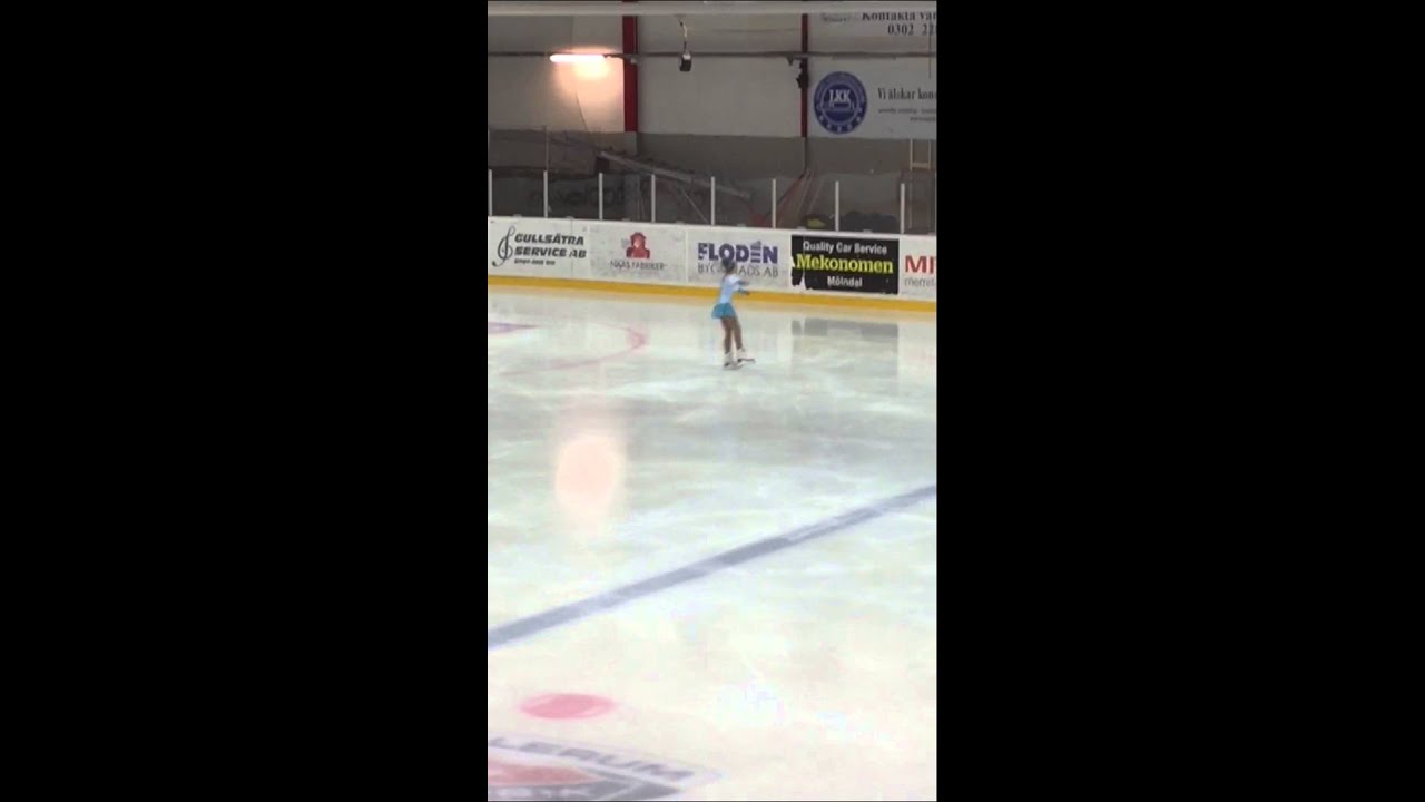 Michelle Pernervik konståkning Lerum ishall
