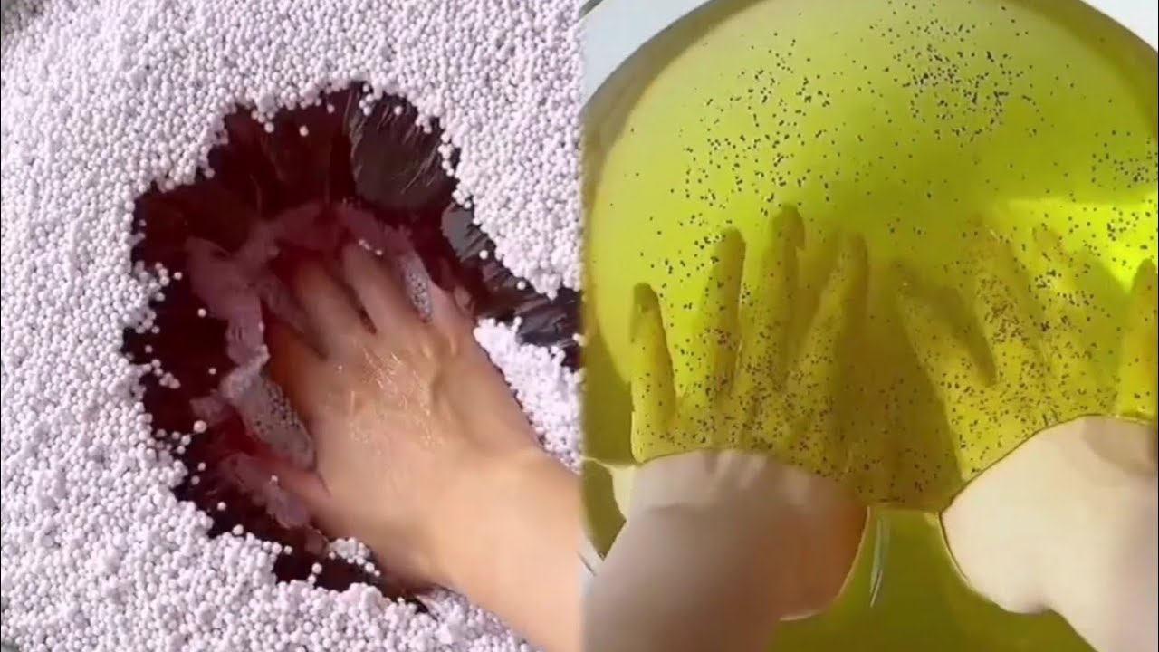 Most Relaxing and Satisfying Slime Videos I Slow version