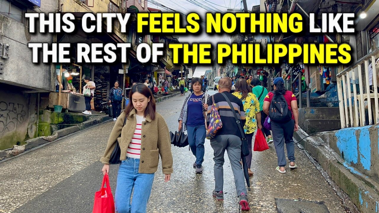 This AMAZING MOUNTAIN CITY in the Philippines Attracts Thousands of Filipino Tourists – BAGUIO 2025