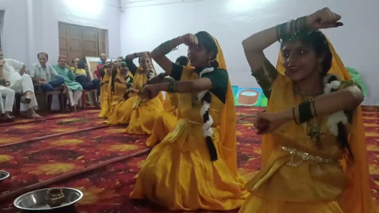 A team of winner group#at regional platform #enjoy folk dance.