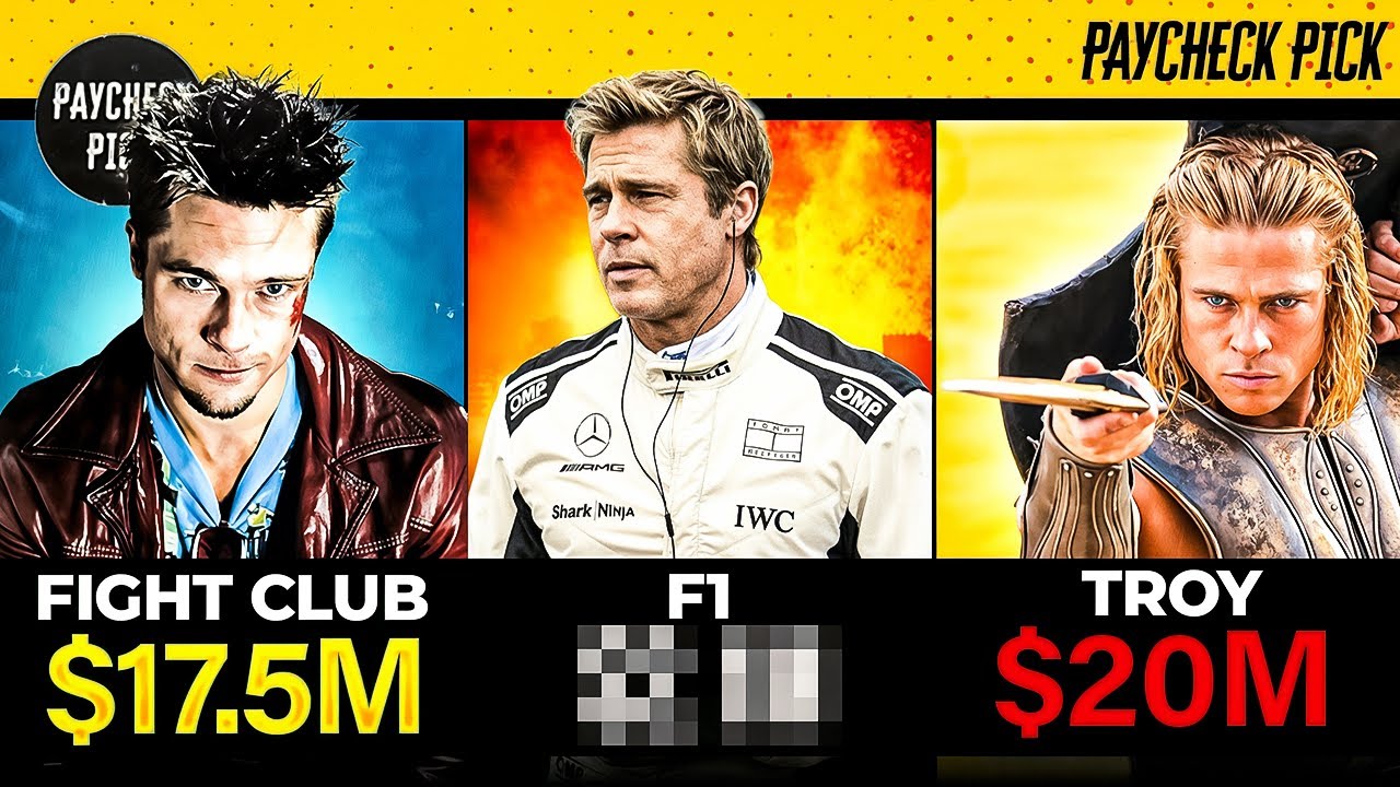 Brad Pitt&rsquo;s Shocking Paychecks Before Angelina!