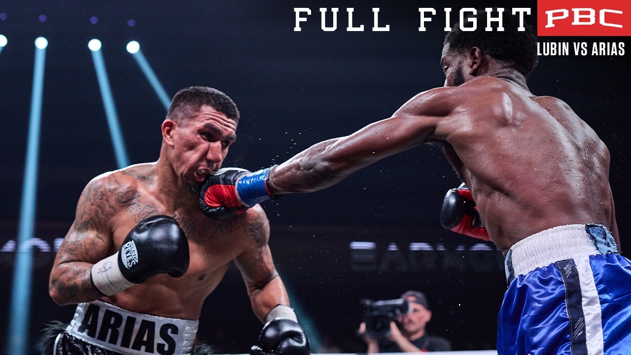 Любин против Ариаса. ПОЛНЫЙ БОЙ: 24 июня 2023 г. | PBC на Showtime