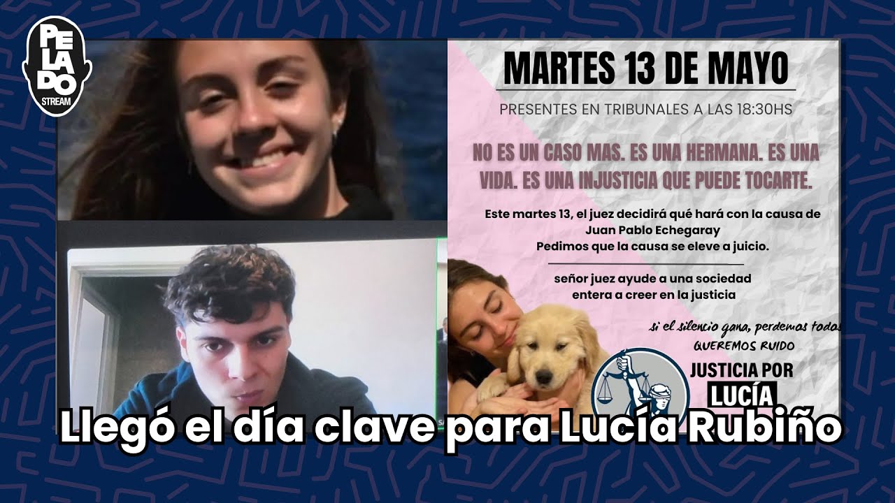 Llegó el día clave para Lucía Rubiño - Marcelo Fernández Valdez
